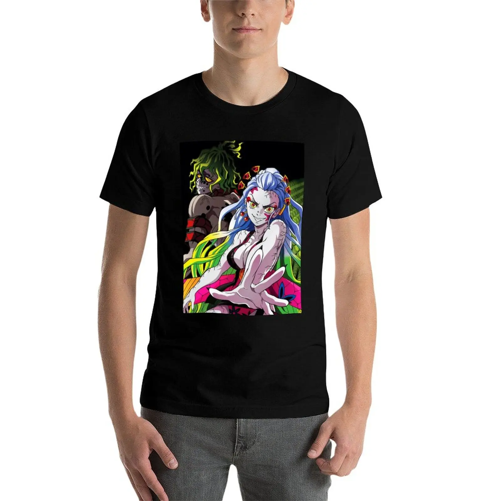 Фото Футболка Daki et Gyutaro, однотонная, стандартного кроя №4