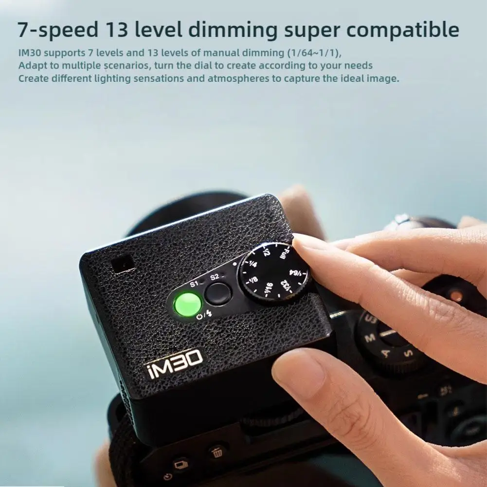 Портативная мини-вспышка Godox IM30 с ручной вспышкой
