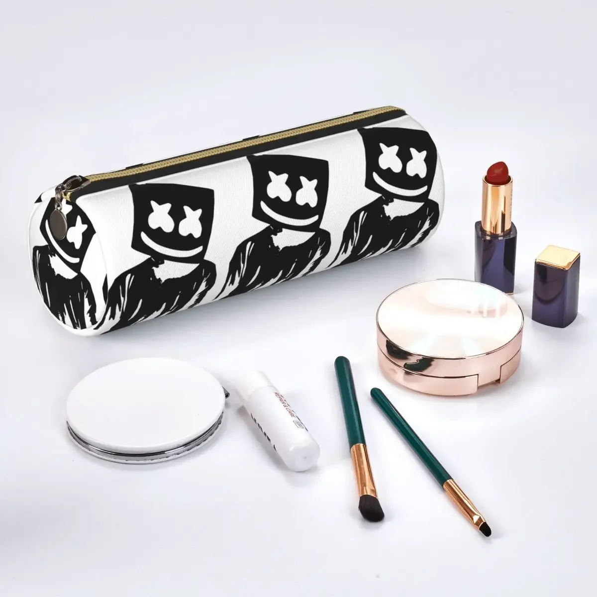 Пеналы для карандашей Marshmello - DJ Pencil Cases, цилиндрический пенал-коробка для ручек, сумка для карандашей, подарки для мальчиков и девочек (art.: 3920dbd45a49f) - 3920dbd45a49f