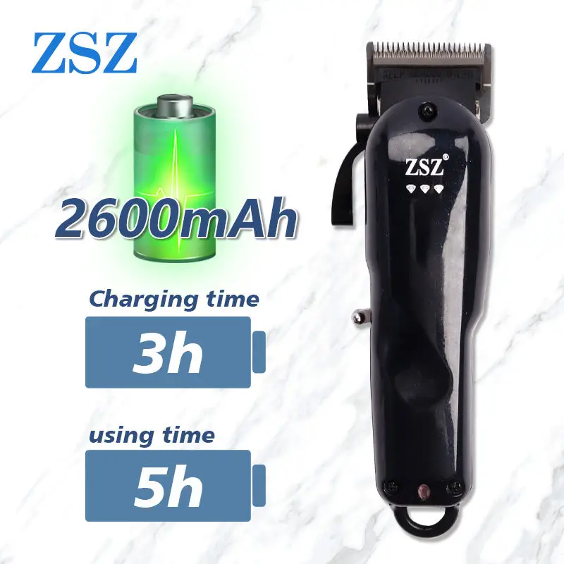 Профессиональные беспроводные электрические машинки для стрижки волос F-18 с