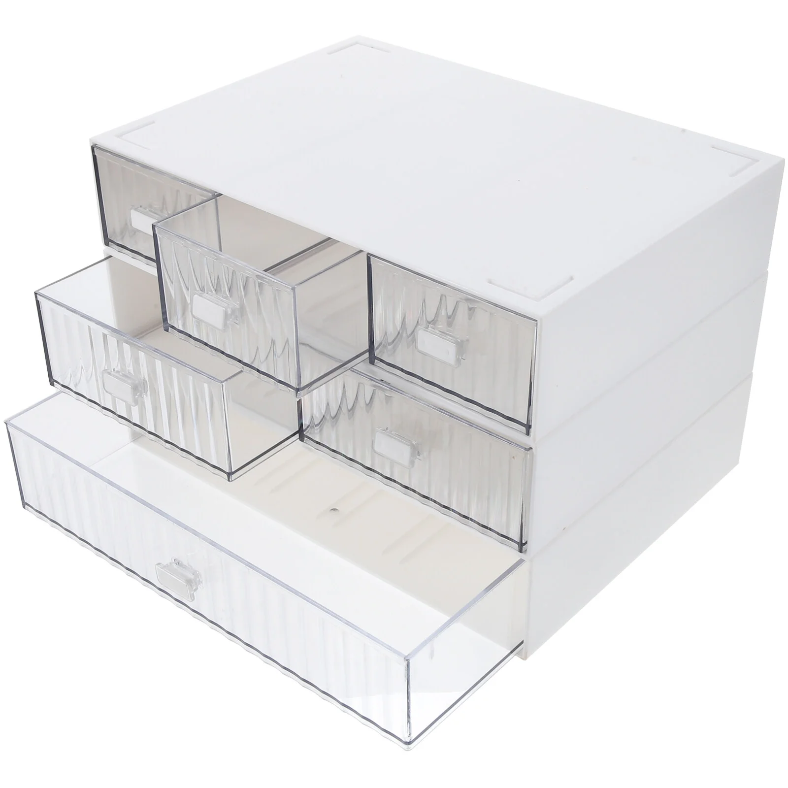 

Stationery Storage Drawers Desktop Organizers Plastic Pp Tabletop Case Stackable Office