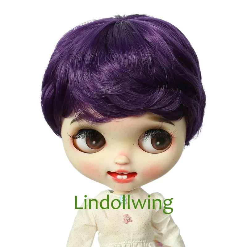 Короткий кудрявый парик Blyth Qbaby Amydoll, 9-10 дюймов, коллекция Short Curly (art.: 3920d8a306231) - 3920d8a306231