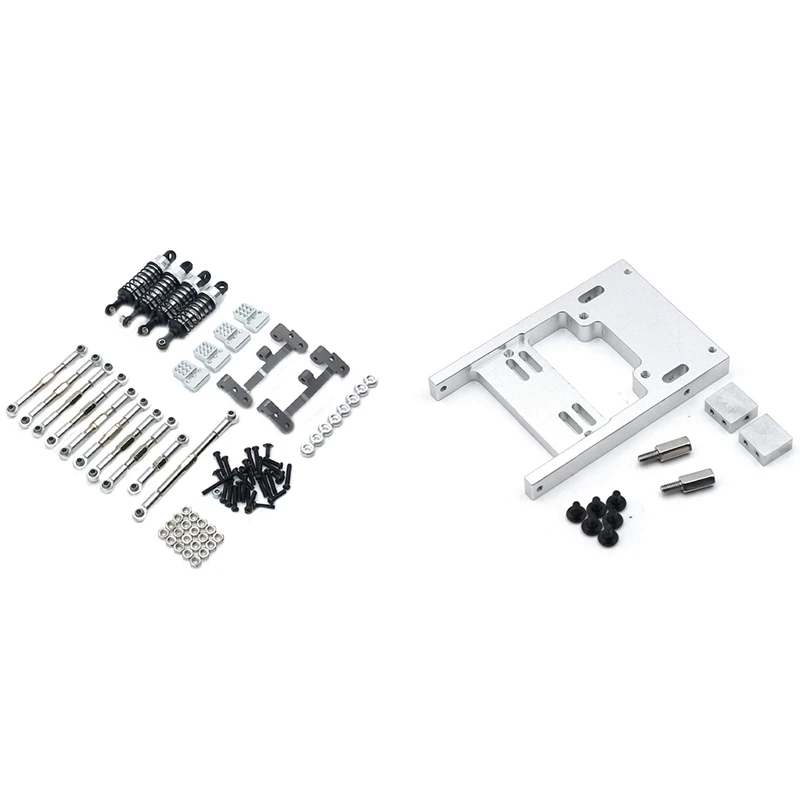 

Steering Servo Warehouse Upgrade Fixed Mount Bracket With Car Steering Link Rod Pull Rod Mount Seat Shock Absorber Set