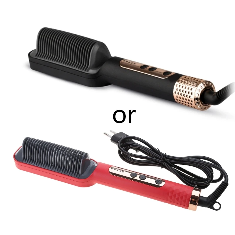 

Negative Hair Straighteneing Brush for Smooth, frizz Free and Healthy Hair