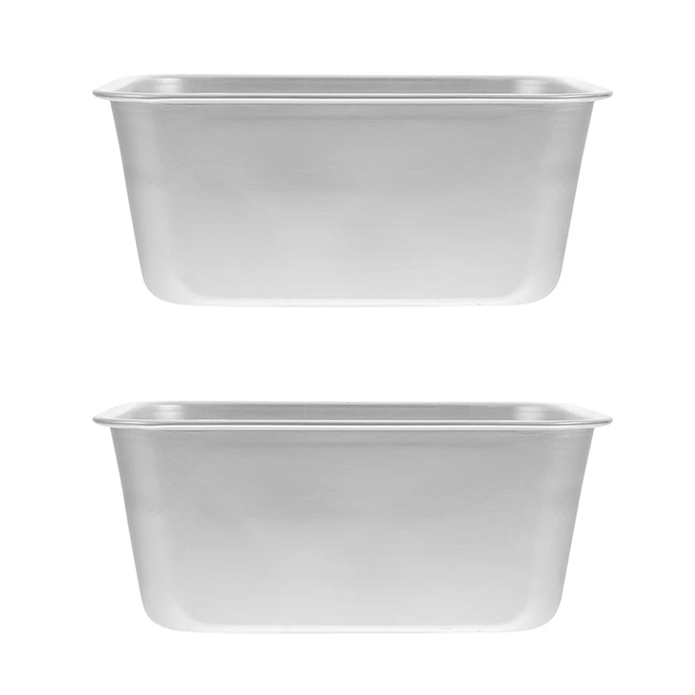 

Pan Baking Bread Loaf Toast Mold Tin Rectangular Metal Cake Pans Pullman Stick Box Non Tray Bakeware Aluminum Nonstick