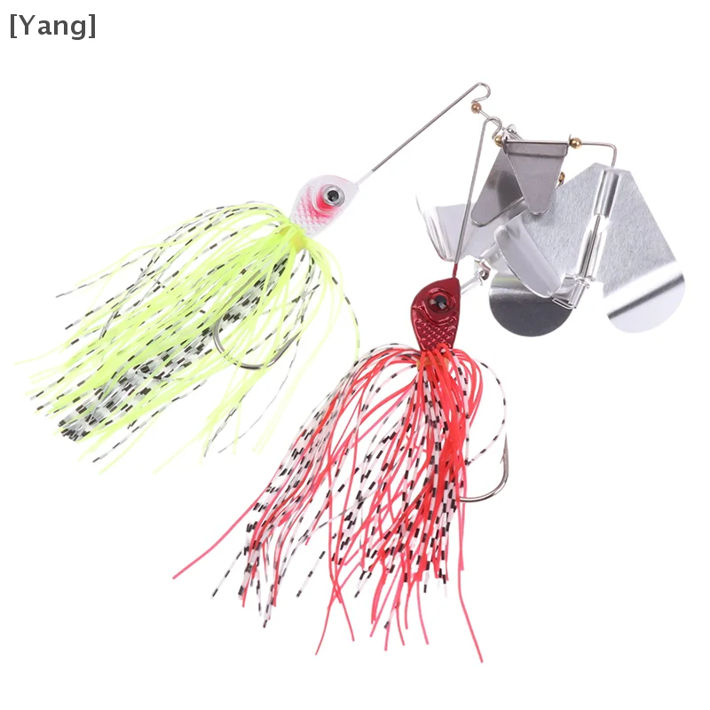 Цельный Спиннербейт рыболовная приманка воблер Спиннер Cure Chatterbait для окуня щуки