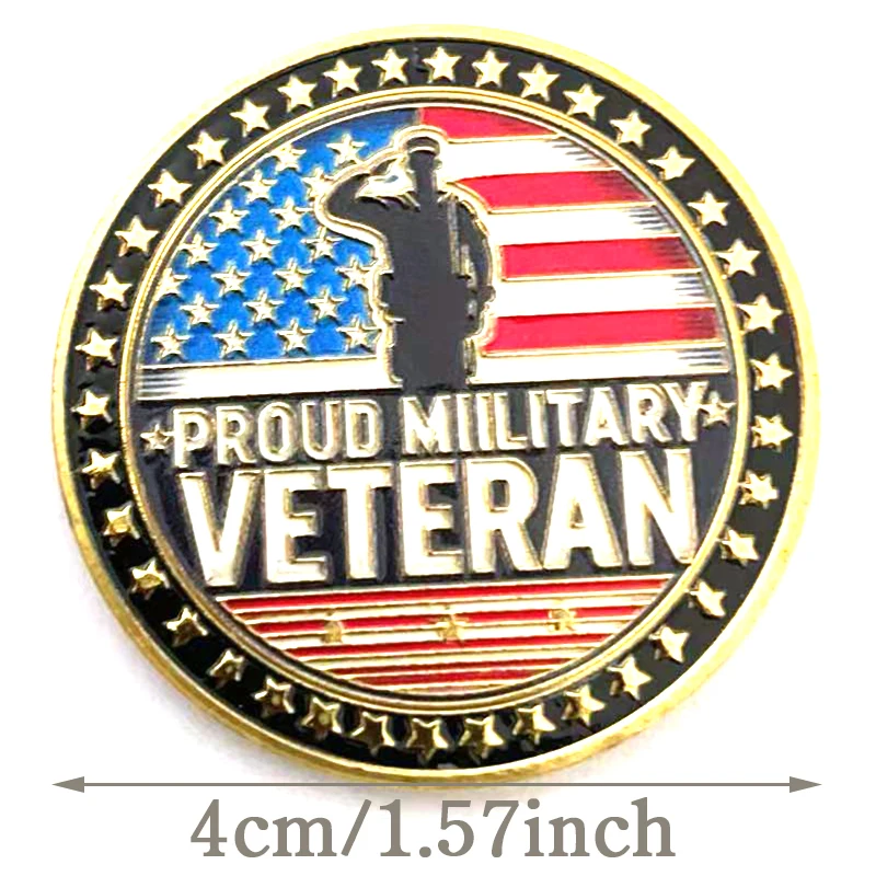 

Памятная монета ветеранов США