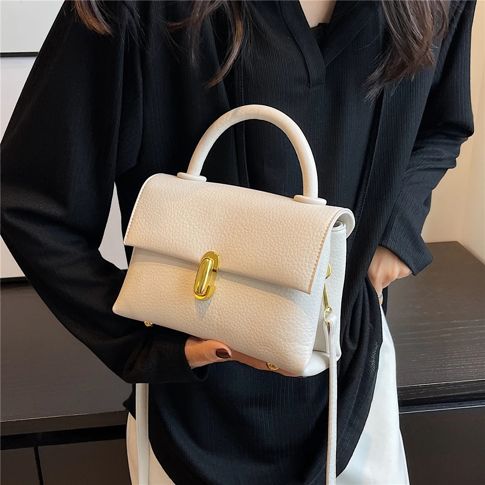 

Женская сумка кросс-боди из ПУ кожи, с короткими ручками