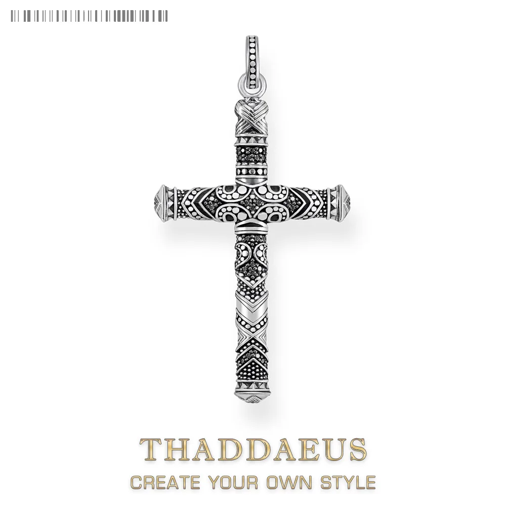 

Кулон с крестом маори, ювелирное изделие из серебра 925 пробы в Европейском стиле, аксессуары, подарок для женщин и мужчин