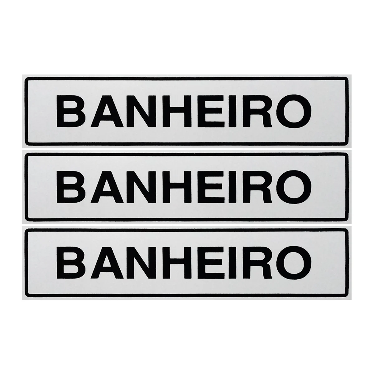 

Combo 3 Signs Bathroom 30x7 Access-B-510 F9e