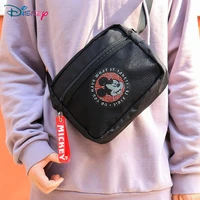 disney mickey mouse student chest bag waterproof running trend sports shoulder bag men and women messenger bag casual backpack