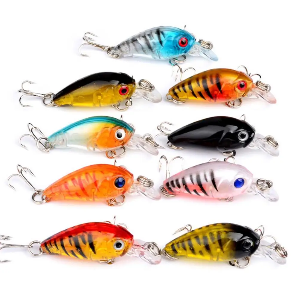 

4.5cm Artificial Fishing Lure Crankbait Wobbler Fish Swim Bait Tackle Fishing Supplies