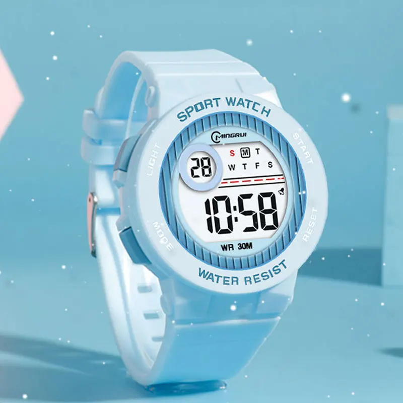 

Casual Ladies Sport Watch Fashion Men Digital Waches Student Alarm Clock School Boy Girl Stopwatch Outdoor Electronic Wristwatch