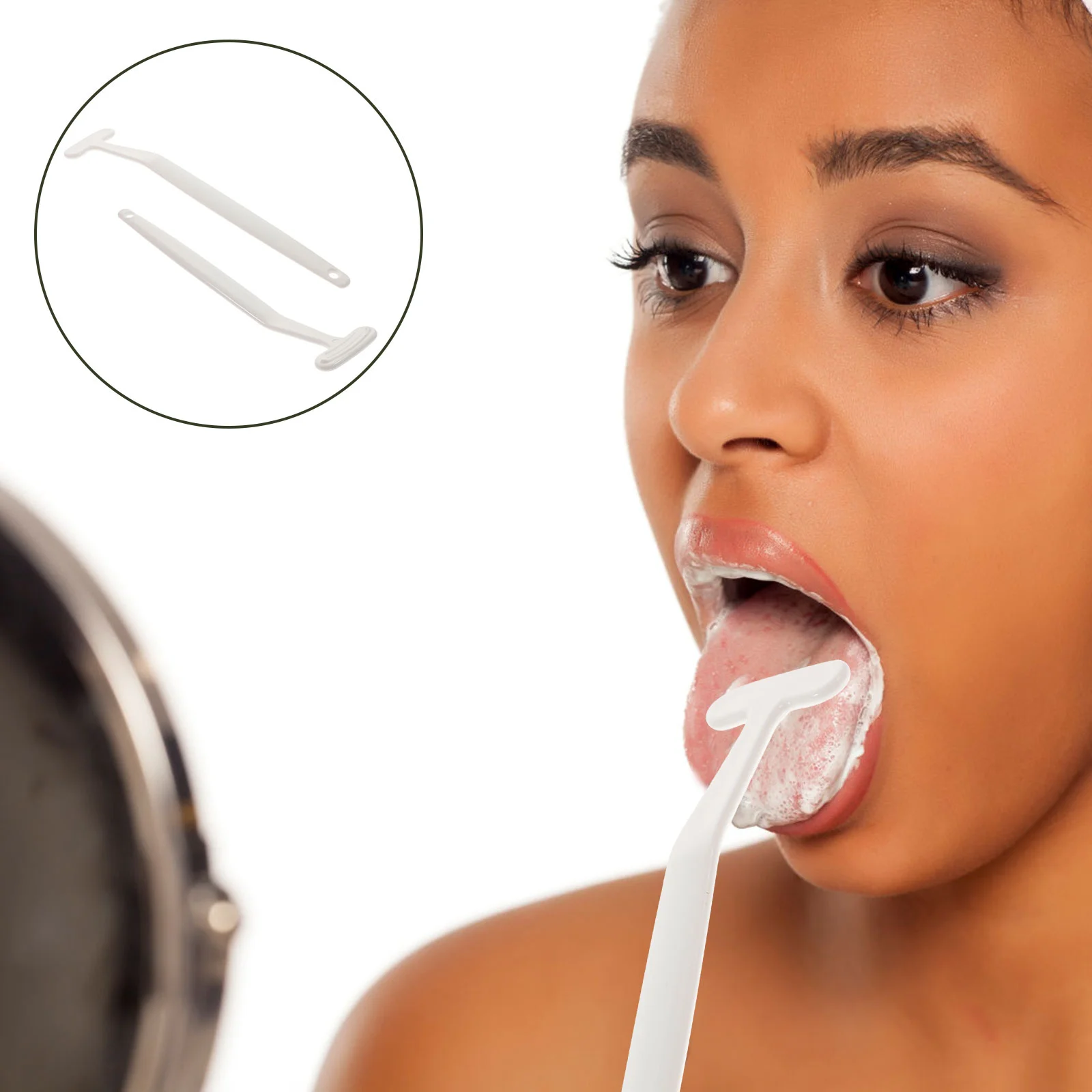 

Tongue Scraper Household Brush Brushes Cleaning Cleaner Multifunctionaloral Care Professional Portable Cleaners