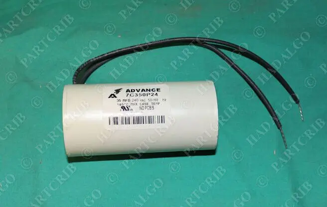 

Advance, 7C350P24, Capacitor 35MFD 240VAC NEW