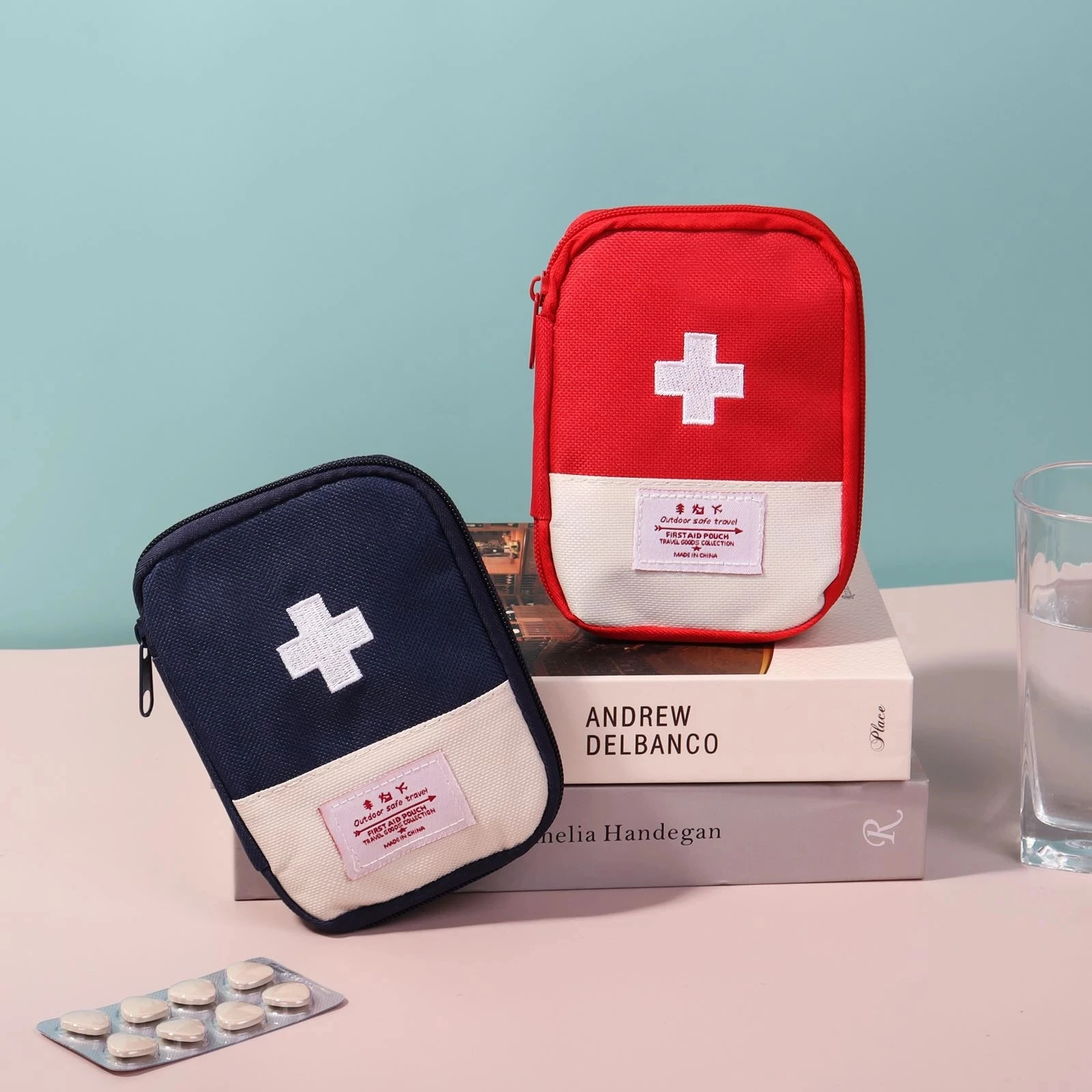 

Портативная сумка для таблеток, милая аптечка первой помощи, дорожный уличный кемпинг, бытовые медицинские аварийные наборы, органайзер, су...