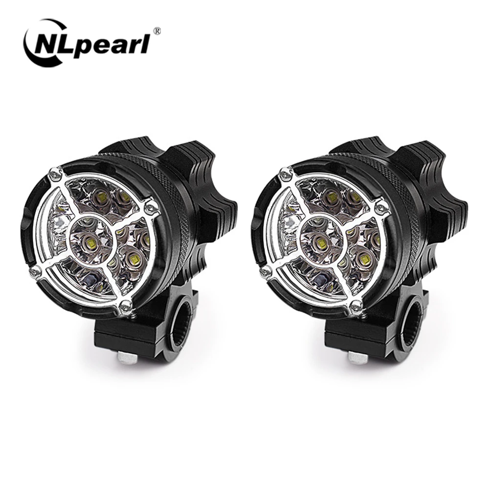 

Светодиодный фсветильник для езды на мотоцикле NLpearl 90 Вт, фсветильник для внедорожника, комбинированная вспомогательная лампа для ATV SUV, гру...