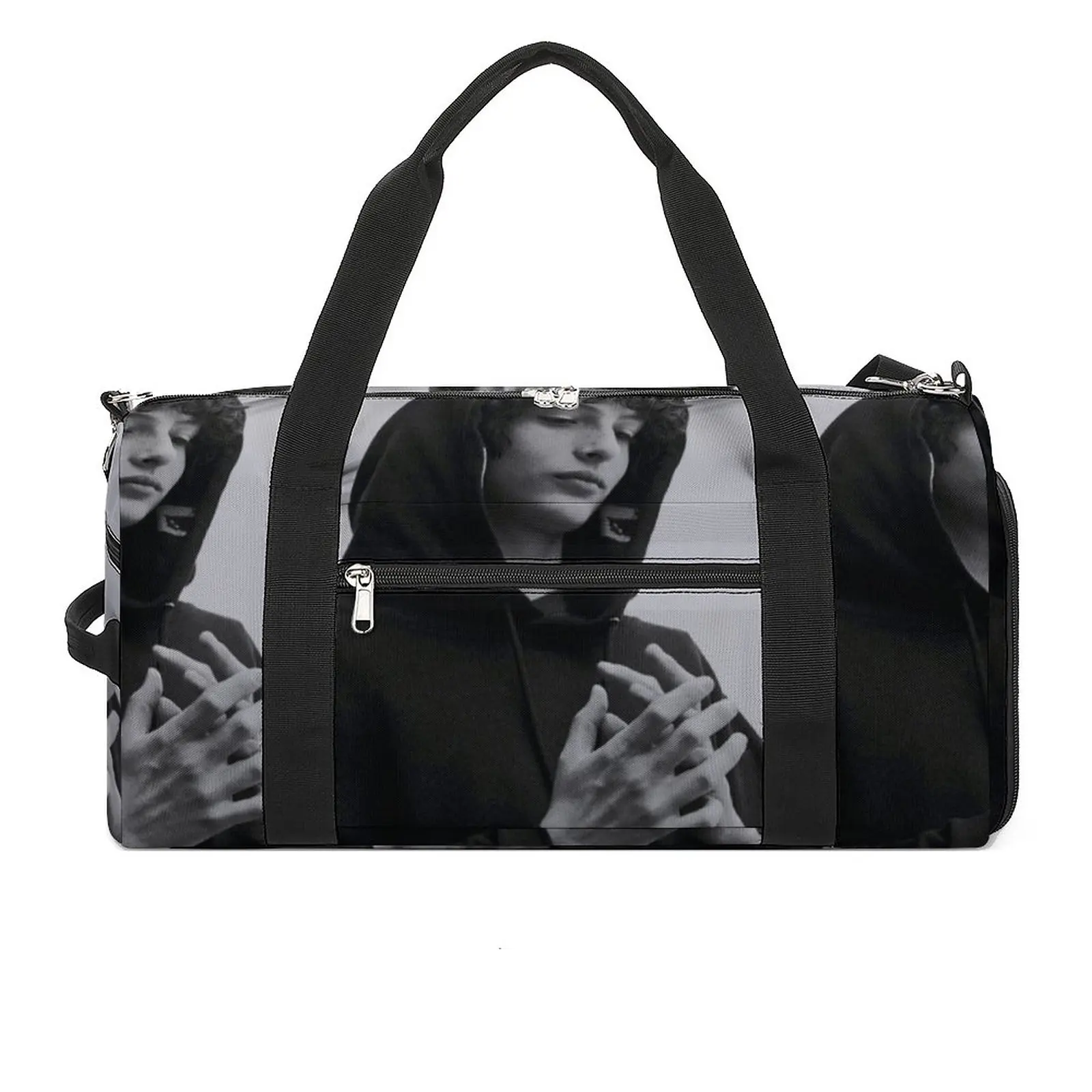 

Сумка для спортзала Финн Wolfhard, спортивные сумки для тренировок Финн-Wolfhard, дизайнерская вместительная сумка для фитнеса с графическим рисунком, портативные сумки