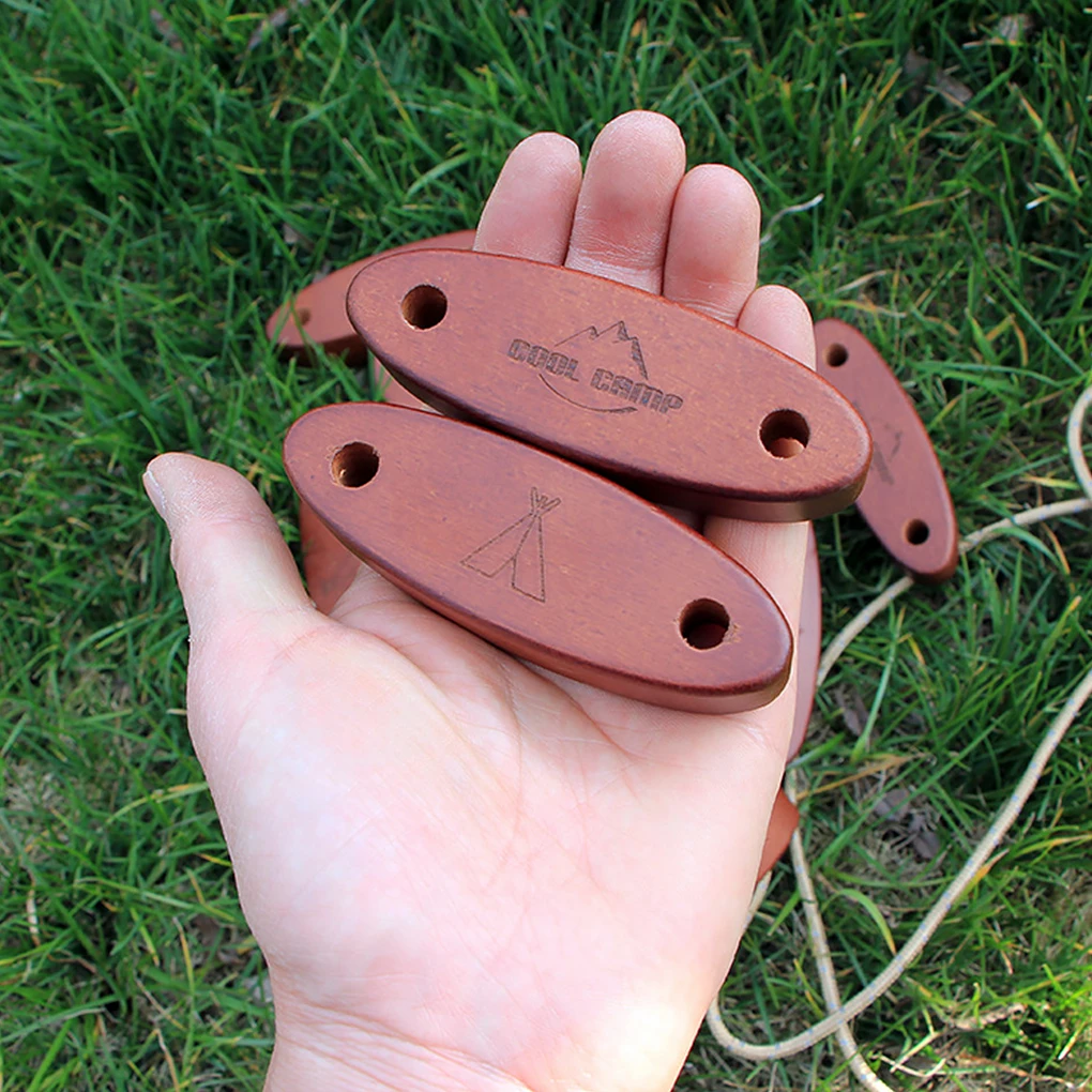 

Комплект из 2 веревочных пряжек Coolcamp для палатки, деревянная противоскользящая ткань, для наружного кемпинга, пешего туризма, альпинизма, по...