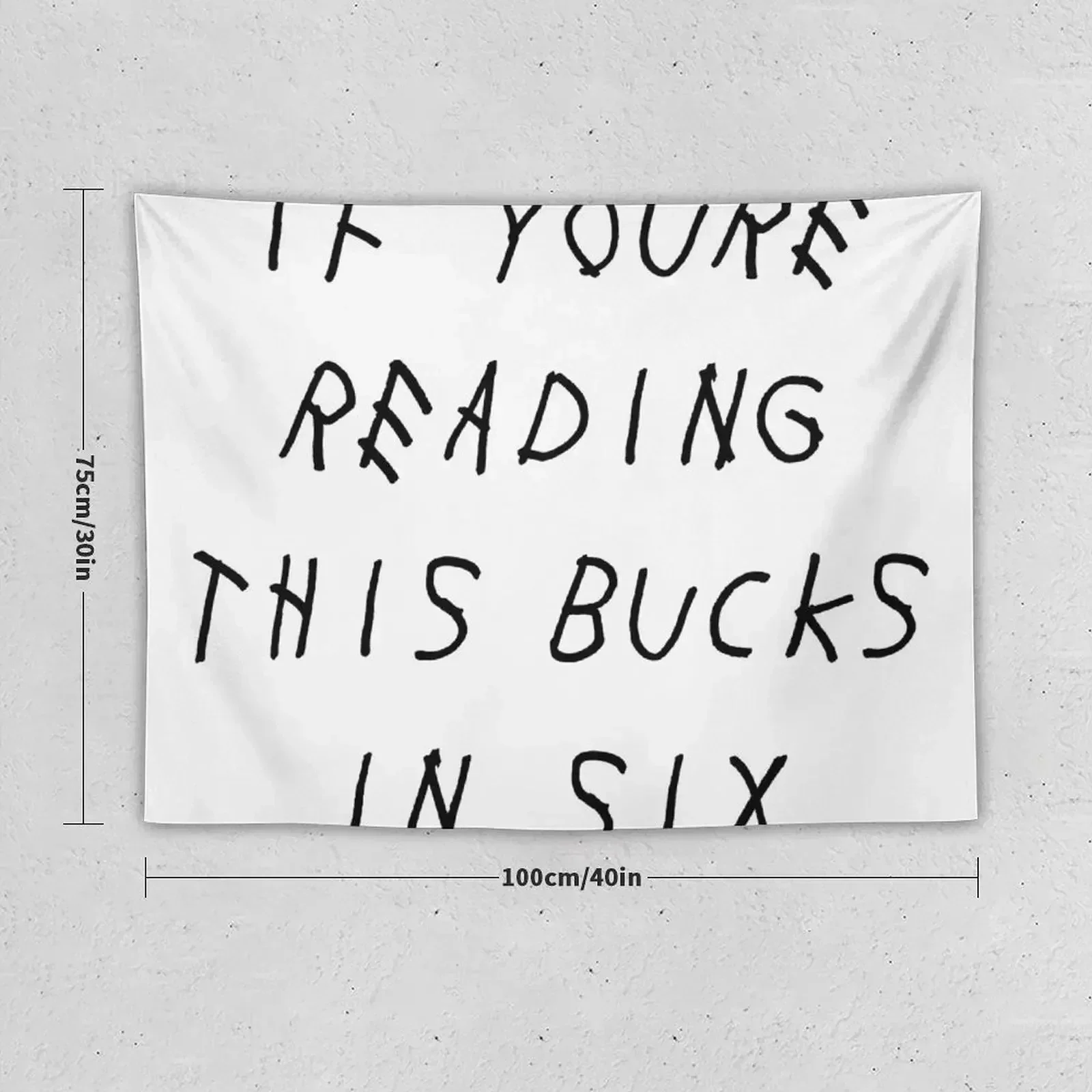 Если вы читаете эту щелкую в 6. Шесть гобеленов. Предметы украшения стены.