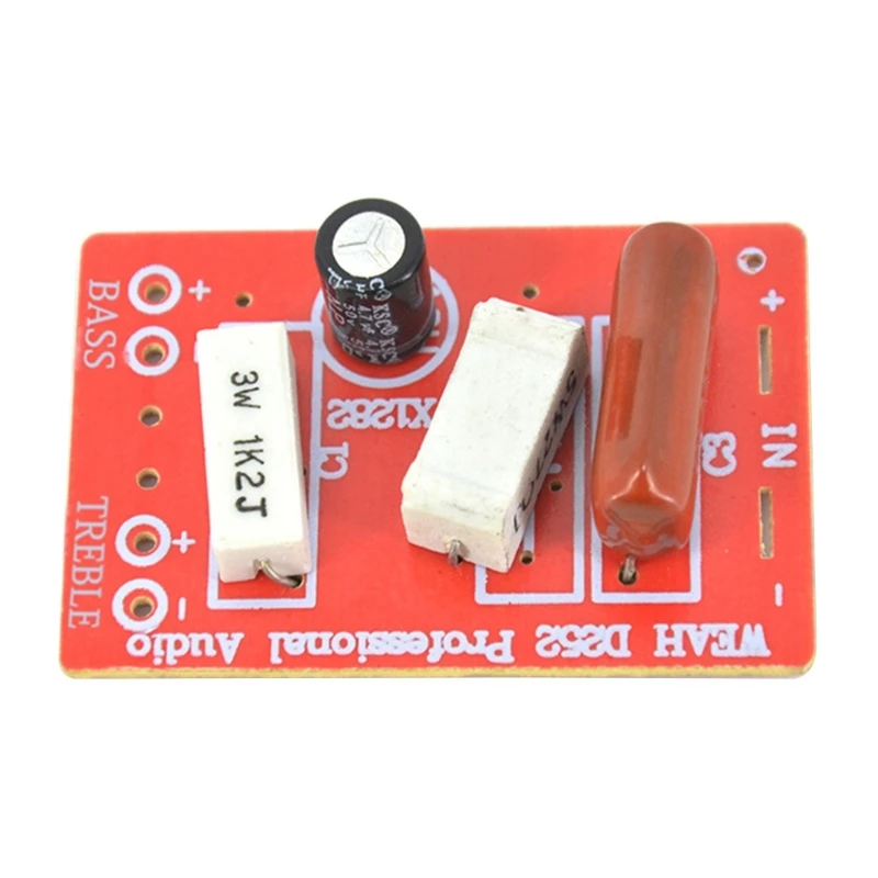 Динамик кроссовера 80 Вт 2-полосный/3-полосный высокочастотный бас-фильтр делитель