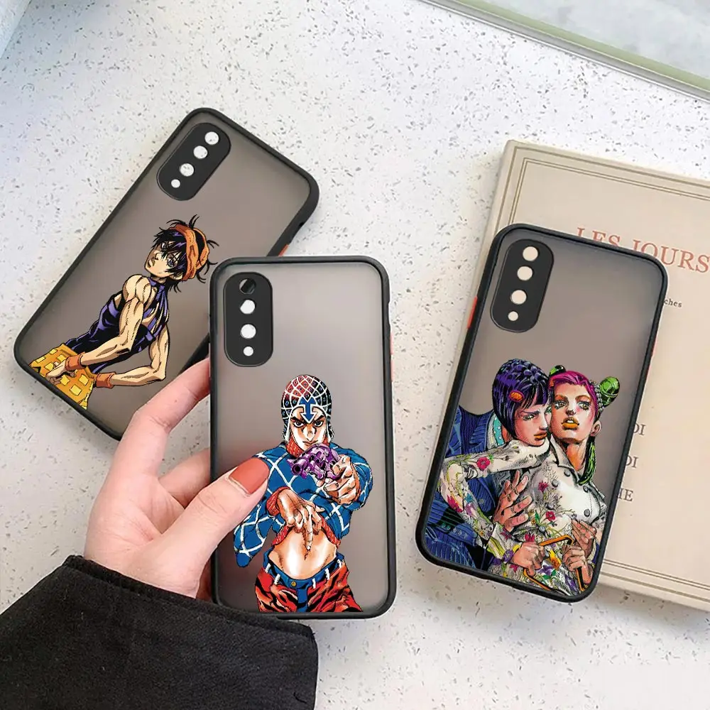 

JoJo's Bizarre Adventure Anime Matte Clear Case for HONOR 70 50 30S 30 20 8X 9A 9X PLAY 4T X7 X8 X9 X10 V40 5G Case Coque Cover