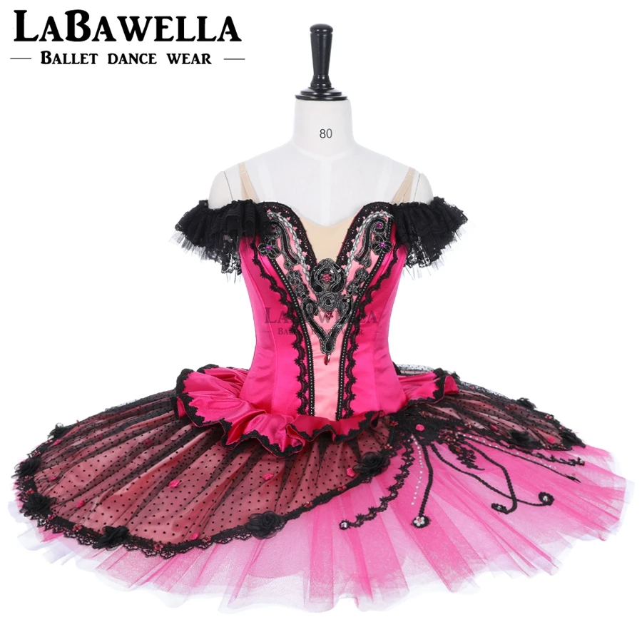 

Don Quixote variation ballet tutus Rose red Professional Ballet Tutu girl and Women Ballerina BT2013