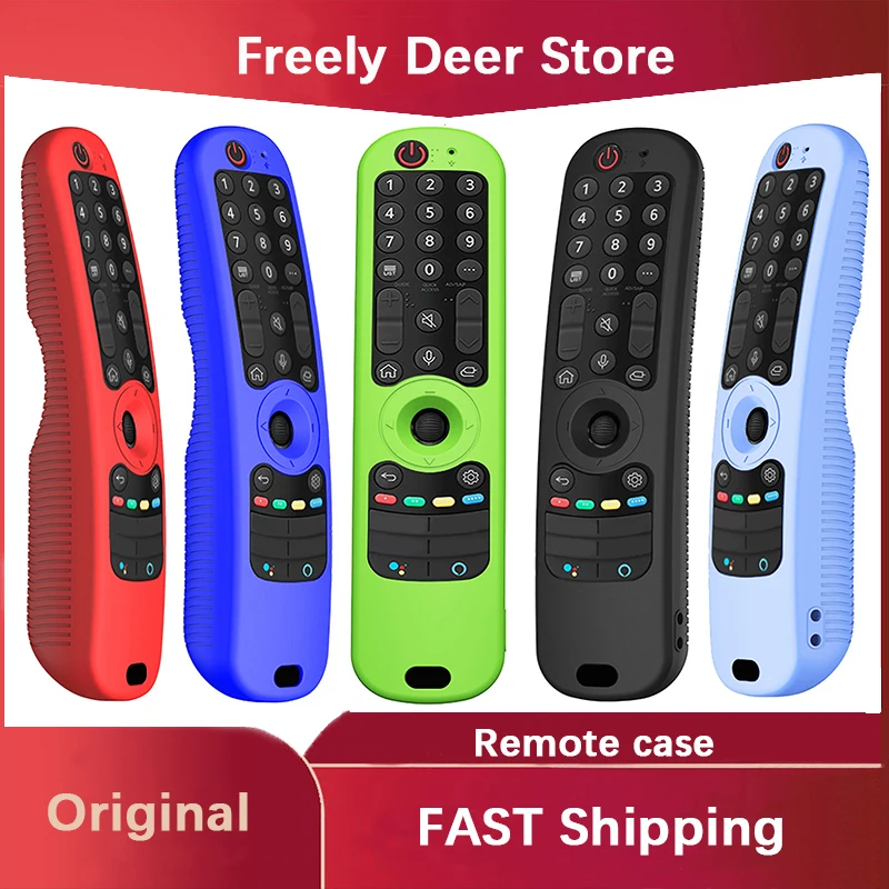 

Силиконовый чехол с дистанционным управлением для LG AN-MR21GA/AN-MR21GC Magic Remote 2022 Smart TV, противоударный чехол