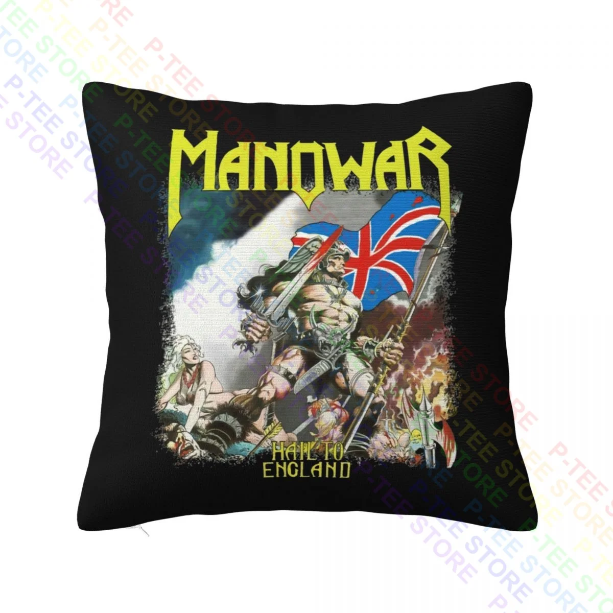 Наволочка для подушки Sleep Manowar из града в Англию модный декоративный узор |