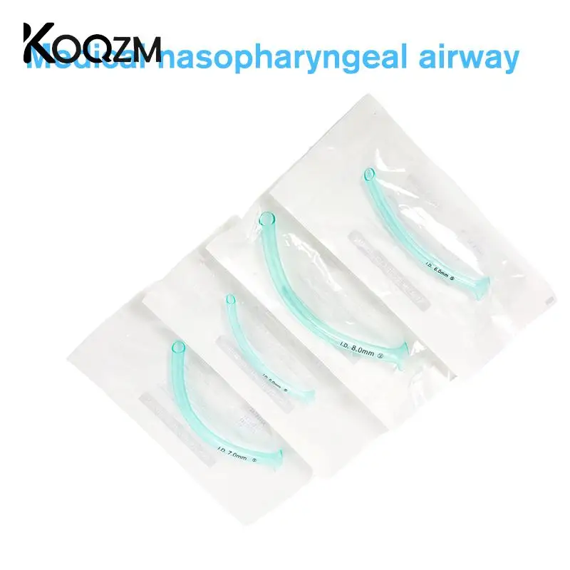 

1Pcs Medical Nasopharyngeal Airway Respiratory First Aid Nasopharyngeal Airway
