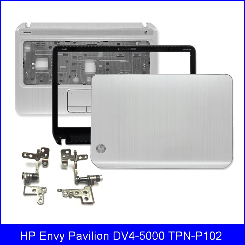 

Новая задняя крышка для ноутбука HP Envy Pavilion DV4-5000 Series, передняя панель, петли для ЖК-экрана, Упор для рук 676642-001 676643-001