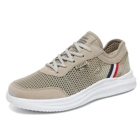 big size mens breathable shoes 2022 summer new low top fashionable male sneakers fashion casual outdoor air mesh running shoes