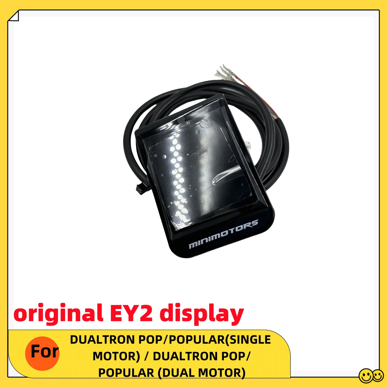 Оригинальный светодиодный дисплей Dualtron Part EY2 для модели DUALTRON POP/POPULAR (SINGLE MOTOR)/DUALTRON