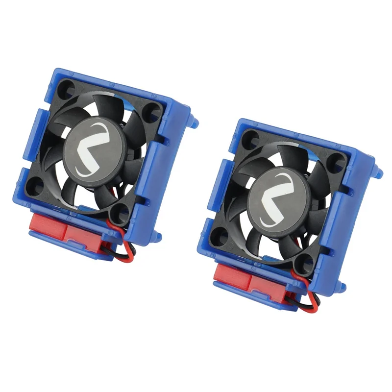 

2Pc VXL-3S Velineon ESC VXL-3 VXL 3S Heat Sink Cooling Fan for Traxxas Bandit Rustler Stampede Slash 2WD/4X4 VXL Parts