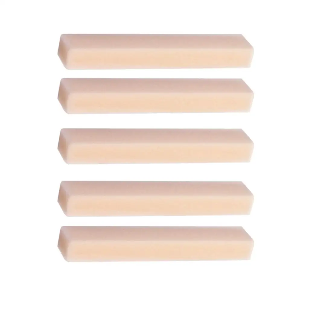 

Beige Bridge Saddle + Bridge Saddle Acoustic Guitar End Nut Set