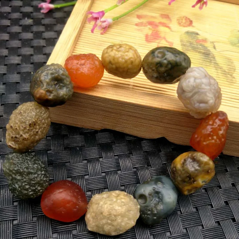 Браслет Alashan в этническом стиле с агатом и сахарным сердцем ювелирные браслеты