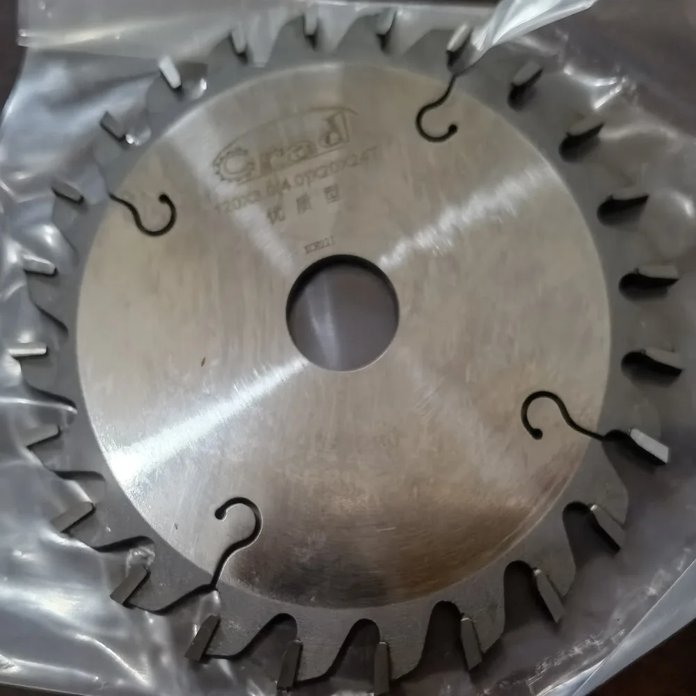 Себестоимость промышленного качества 120*3,0-4,0*22/20 * 24Z TCT подрезные лезвия для быстрого подсчета алюминиевой деревянной пластины/профиля и т. д.