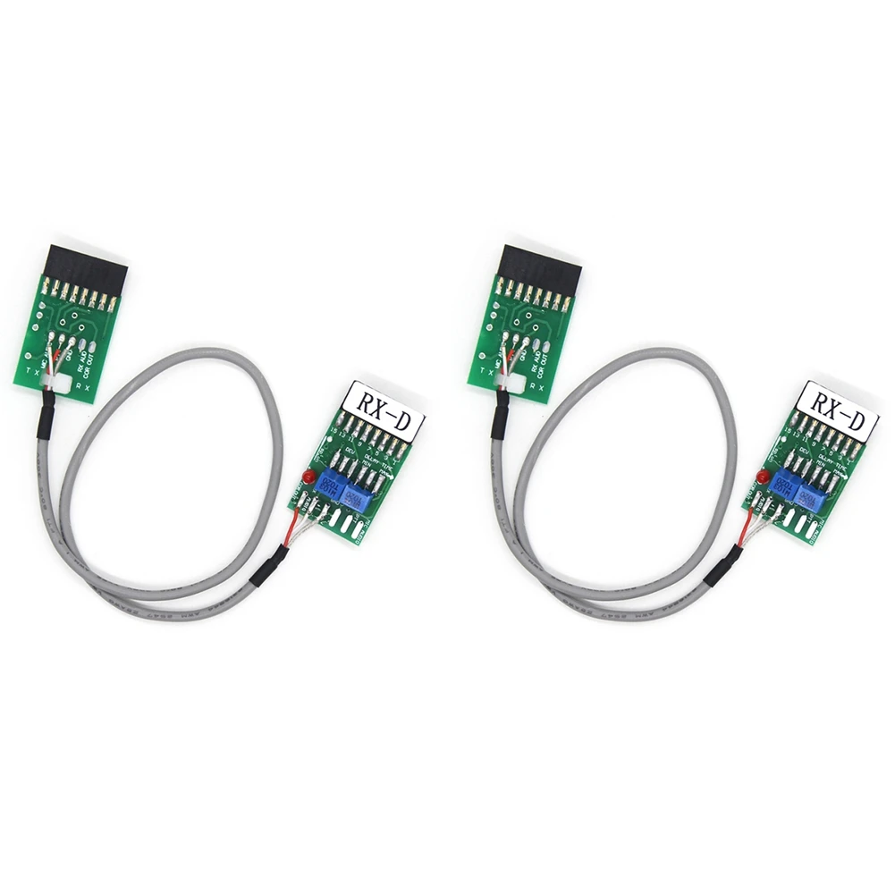 

2X Radio Relay Connector Cable TX-RX Time Delay for GM300 GM338