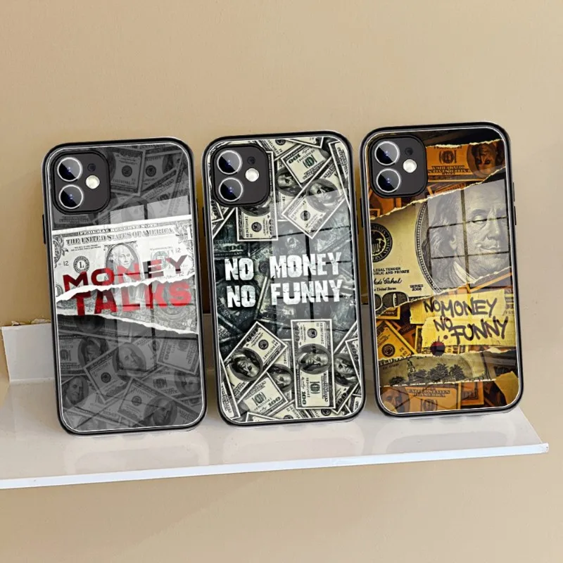 

Dollar Interesting Cash Phone Case FOR IPhone 14 13 11 12 Pro 8 7 Plus X 13 Pro MAX XR XS MINI Black Covers