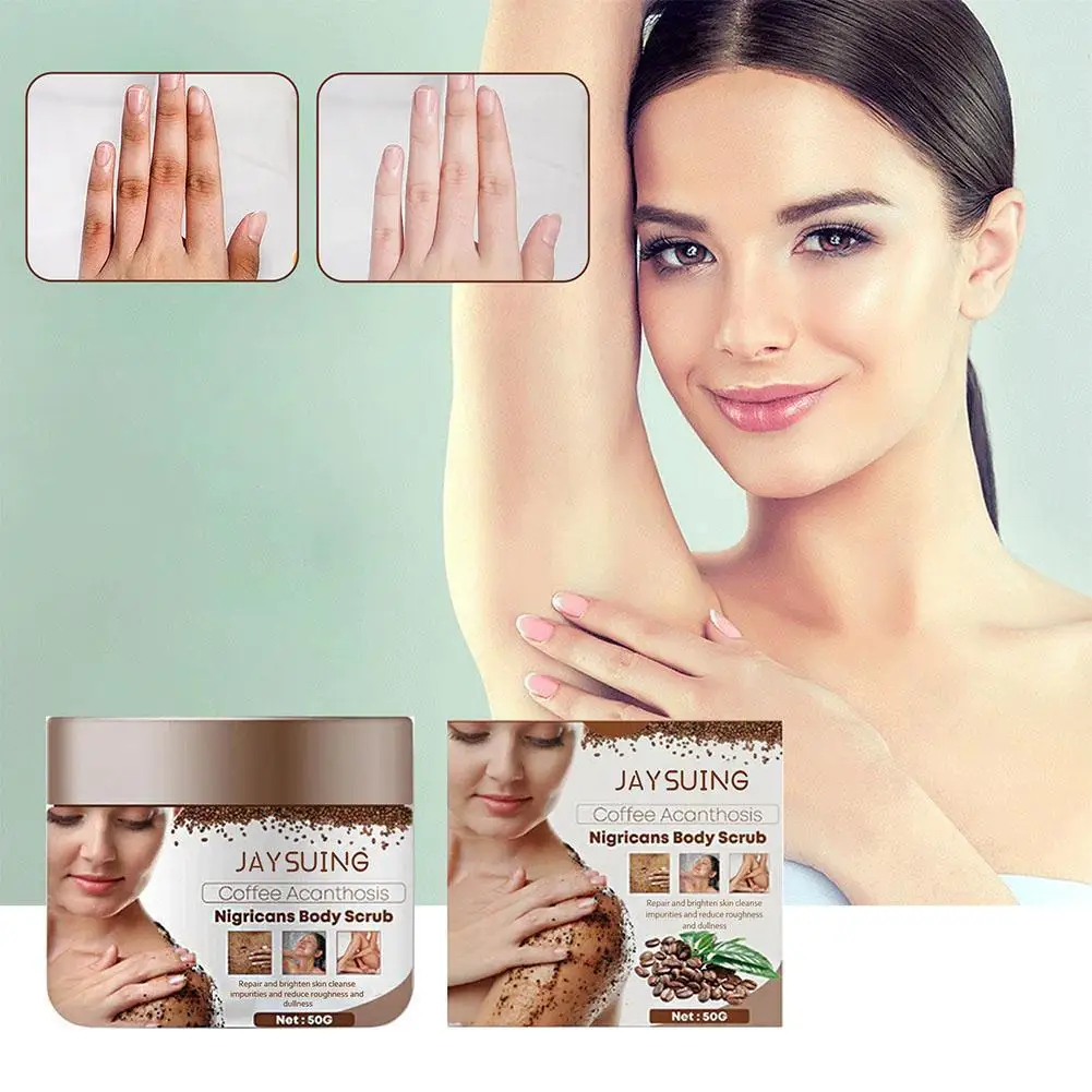 

Кофейный скраб для тела Acanthosis Nigricans, 50 г, для подмышек, Осветляющий, омертвевший, красота, скраб для кожи, снятие суставов и тела E9G3