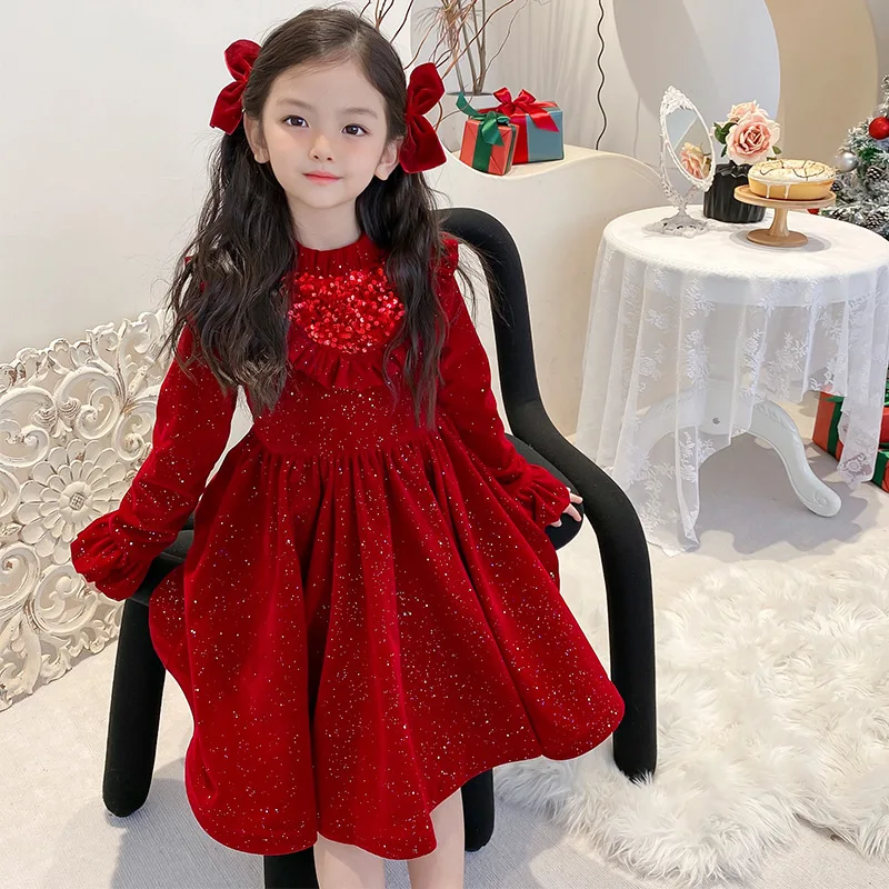 

Santa Princess Dress for Girls