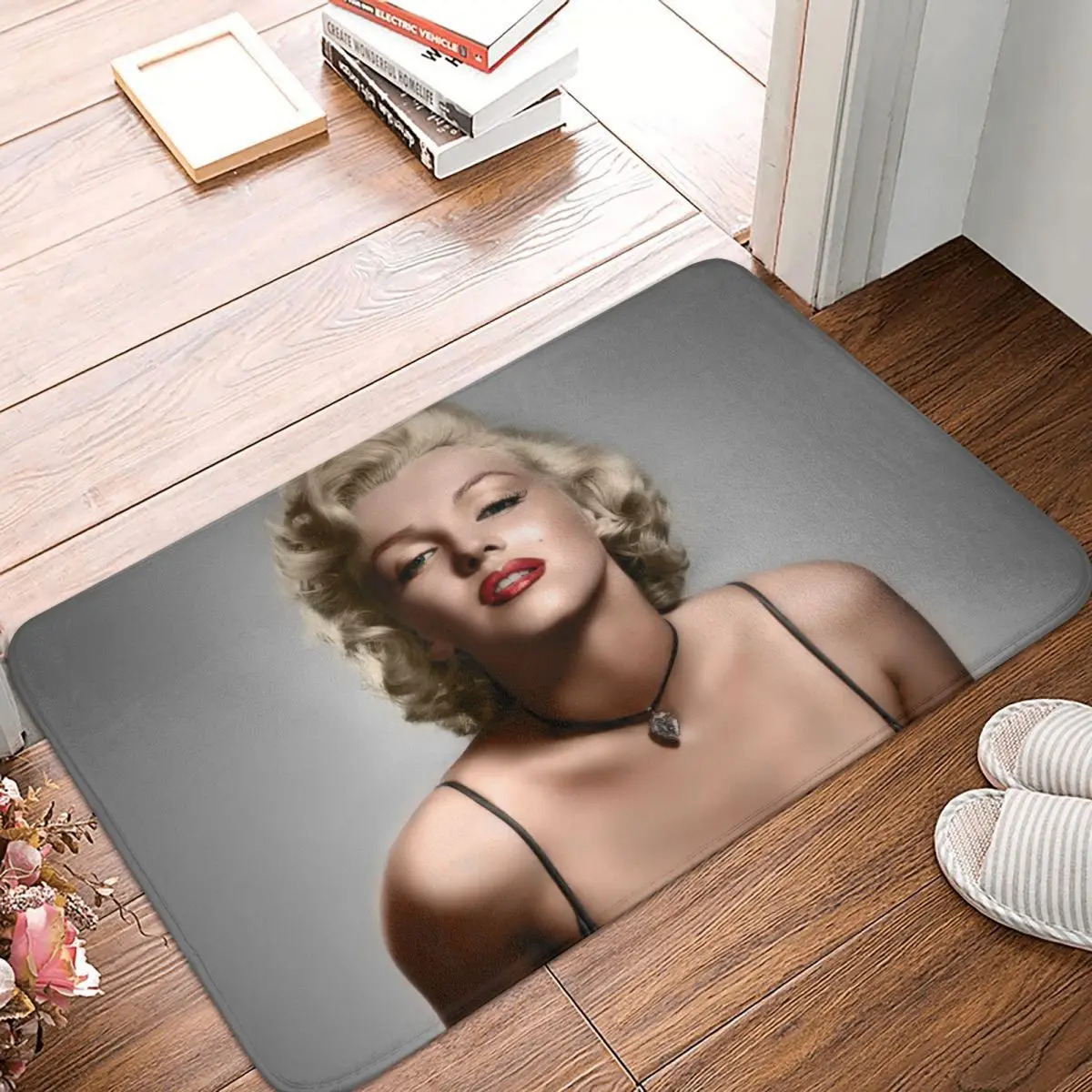 

Marilyn Monroe Doormat Rug carpet Mat Footpad Bath mat Non-slip toilet Balcony Parlor durable Washable