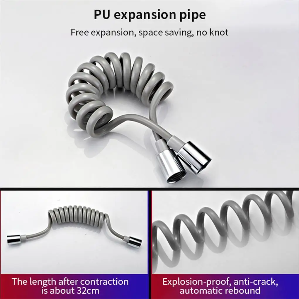 

Набор насадок для душа, приспособления для дома, аксессуары для ванной комнаты, Регулируемый Кухонный трубчатый соединитель, система для мы...