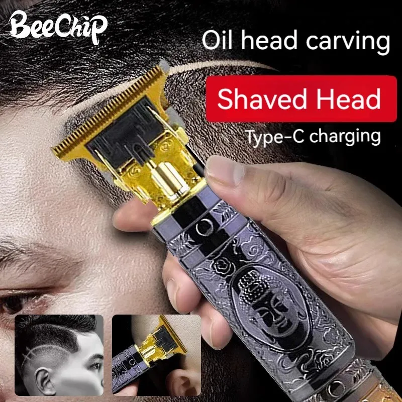 Электрическая машинка для стрижки волос BeeChip мужчин перезаряжаемая USB-бренд