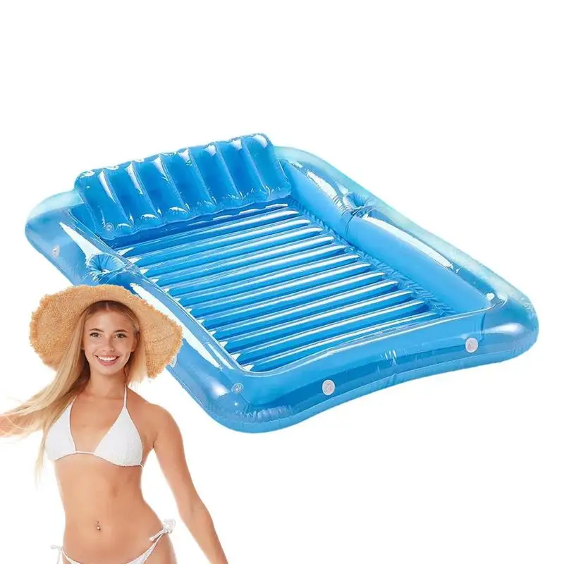 

Inflatable Pool Float Lounge Pool Floaties Rafts For Adults Teenagers Floating Pool Lounger Sun Tanning Floats Pool Party Toys