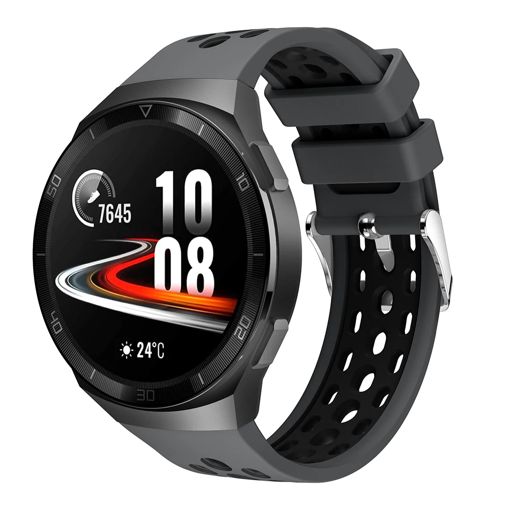 Силиконовый ремешок для смарт-часов Huawei Watch GT2e GT 2e