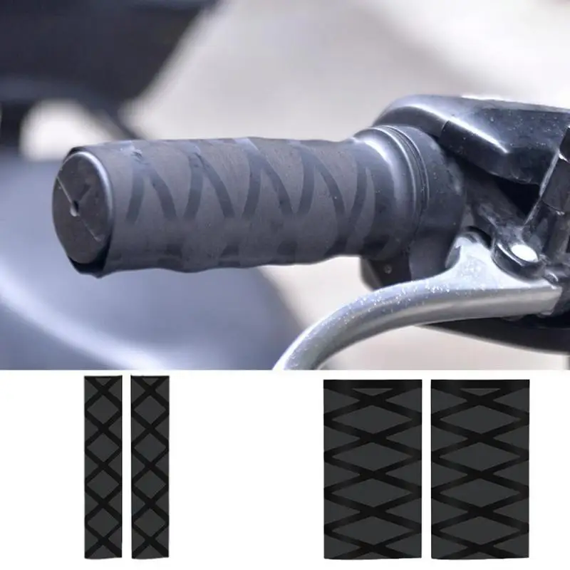 Universal Motorcycle Heat Shrink Sleeve Handlebar Covers Rubber Shrinkable Grip Glove For R1250GS R1200GS
