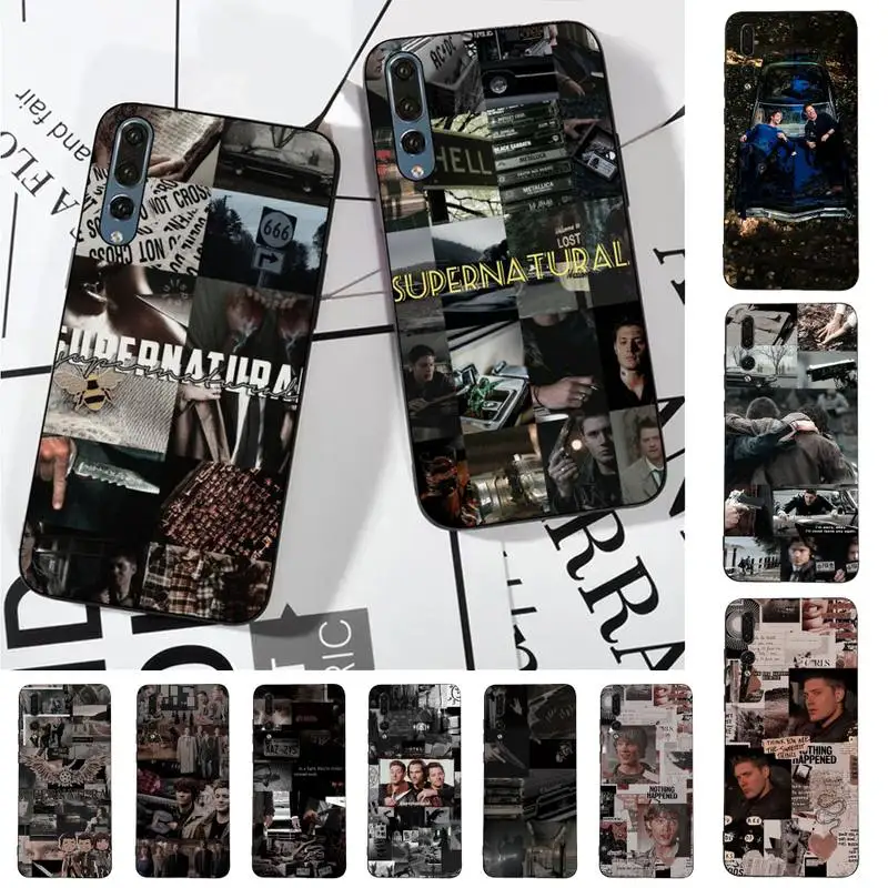 

Supernatural TV Show Phone Case for Huawei P30 40 20 10 8 9 lite pro plus Psmart2019