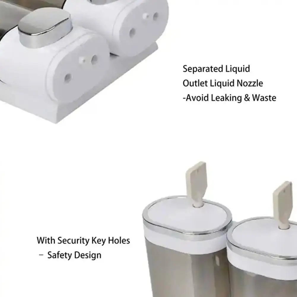 

Настенный дозатор жидкого мыла для ванной комнаты