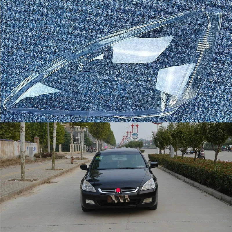

For Honda accord 2003 - 2007 Car Accessories Transparent Headlamp Cover Lamp Shade Headlight Shell Lampshade Lens Plexiglass